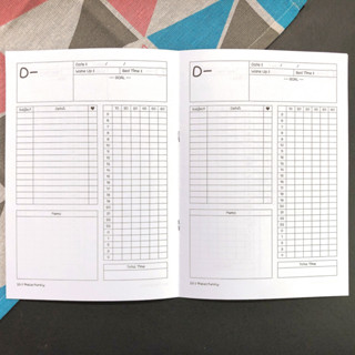 Daily Planner || Study Planner 1 เดือน เย็บแม็ก สมุดแพลนเนอร์รายวัน