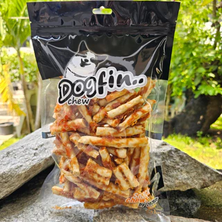 Dogfin (ด็อกฟิน) ครั้นชี่ B คลุกไก่/คลุกไก่ตับ ขนมสำหรับสุนัขทุกสายพันธุ์