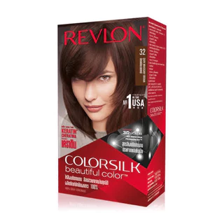 Revlon Colorsilk Beautiful Color with Keratin ครีมย้อมผม เรฟลอน คัลเลอร์ซิลค์ 8 สี