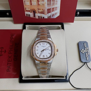 นาฬิกา ข้อมือ PATEK  งาน Vip  Size 32mm ระบบ  ถ่าน งานสวยมาก