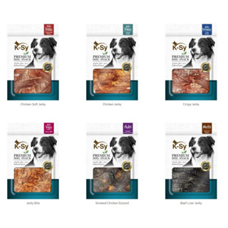 K-Sy Premium Natural dog snack เค ซี เจอร์กี้ น้ำหนัก 200 - 325 กรัม