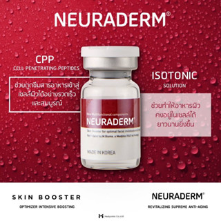 Neuraderm Skin Booster  1 ขวด แถม mask ฟรีลดริ้วรอย ผิวชุ่มชื่น กระจ่างใส