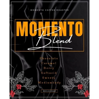 Momento Blend เมล็ดกาแฟคั่วกลาง Specialty Fine Robusta + Brazil + Ethiopia