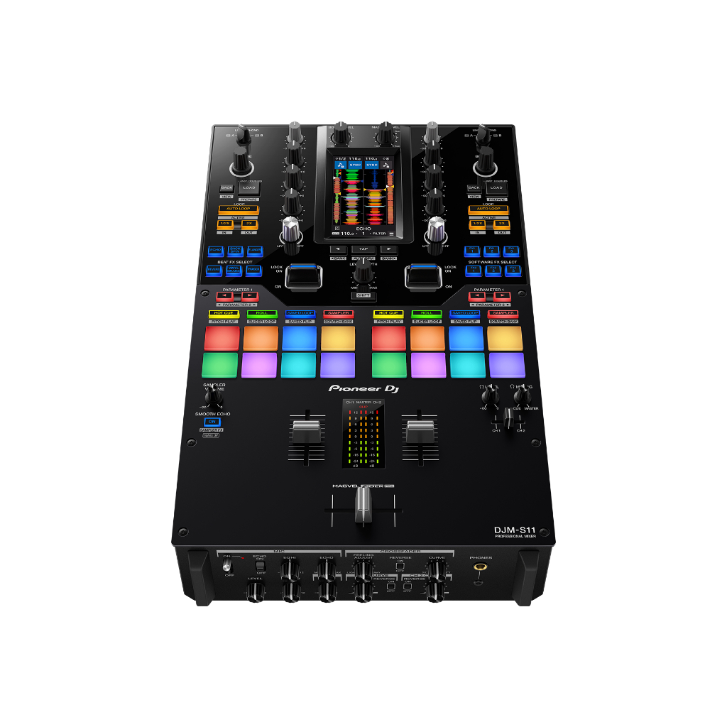 [ใส่โค้ดลด1000บ.] Pioneer DJM-S11 เครื่องเล่น MIXER PIONEER DJ ดีเจ คอนโทรลเลอร์ Pioneer DJM S11 ดีเ