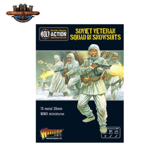 [พร้อมส่ง]warlord game-Soviet Veteran Squad in Snowsuits