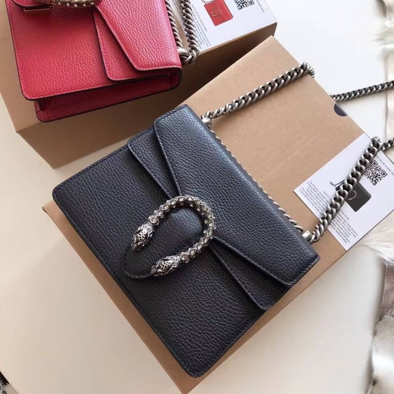 กระเป๋าสะพาย Gucci Dionysus leather mini bagเทพ 📌size 20x15.5x5 cm