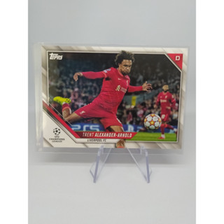 การ์ดบอล Liverpool Topps chrome champions league 2021/22 Soccer Cards