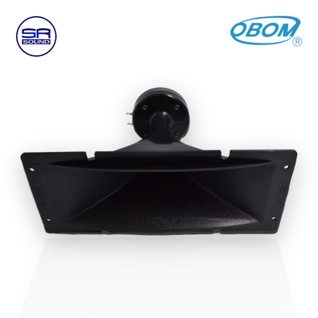 ฟรีค่าส่ง OBOM TW801 ทวิทเตอร์เสียงแหลม ปากแตร 80-120 วัตต์ TW-801 TW 801 (สีดำ)*