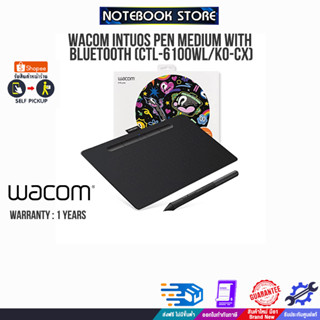 WACOM INTUOS PEN MEDIUM WITH BLUETOOTH CTL-6100/K0-CX/ประกัน 1 Y