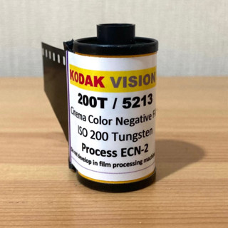 ฟิล์มหนัง Kodak Vision 3 200T Tungsten Cinema Color Negative Film ฟิล์ม 35mm Cine Film 5213 ฟิล์มสี