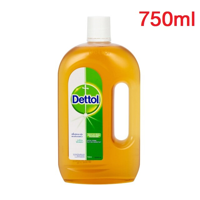 (750ml) Dettol น้ำยาฆ่าเชื้อโรค เดทตอล น้ำยาทำความสะอาด
