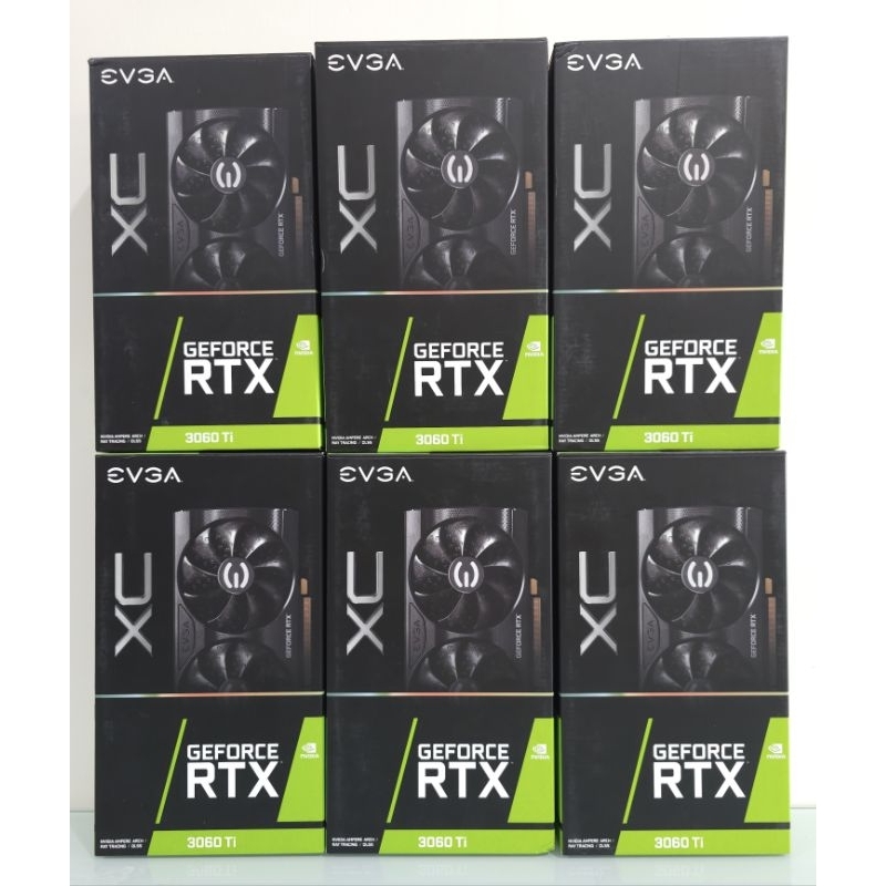VGA (การ์ดแสดงผล)  EVGA GeForce RTX 3060 Ti XC GAMING (LHR) มือสอง