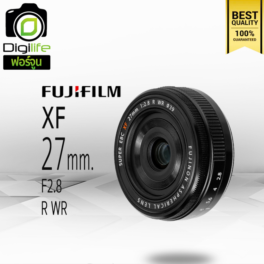Fujifilm Lens XF 27 mm. F2.8 R WR - รับประกันร้าน Digilife Thailand 1ปี