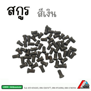 น็อต สกูรดาว สกูรยึดมีดกลึง (Screw Torx Cutting Tools) สกูรล็อคเม็ดมีด สีเงิน สกูรหัวดาว