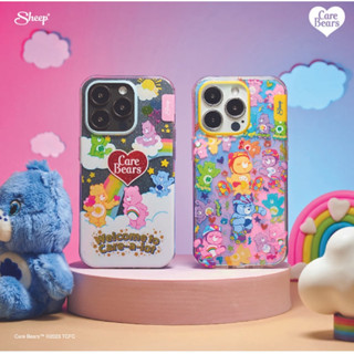 เคสโทรศัพท์ลายแคร์แบร์ SHEEP X CARE BEARS Iphone Case + Griptok ลิขสิทธิ์แท้