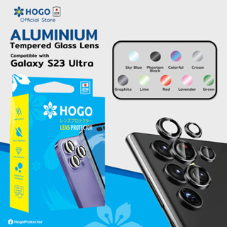 Hogo กระจกป้องกันเลนส์ สำหรับ Galaxy S23 Ultra Hogo Aluminium Tempered Glass Lens Protector