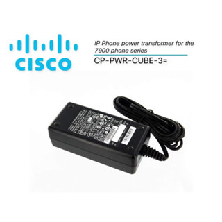 🔰Cisco Power Cord CP-PWR-CUBE-3 IP Phone power supply for the 7900 phone series(สินค้ามือสองสภาพดีพร้อมใช้งาน)🔰