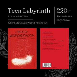 [พร้อมส่ง] Teen Labyrinth ในวงกตแห่งความเยาว์ - นิชตุล Shikak