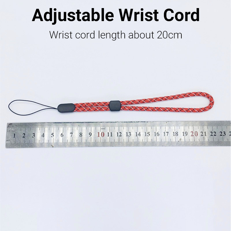 🌈สายคล้องโทรศัพท์แบบสั้นปรับได้ สายคล้องกล้อง ลำโพง กุญแจป้องกันการสูญหาย เชือกคล้องข้อมือ สายคล้องเคสโทรศัพท์ - รูปที่ 6