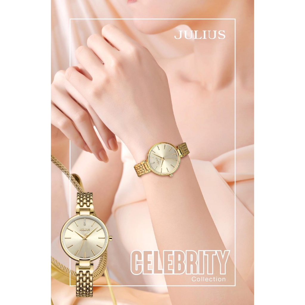 JULIUSนาฬิกาjulius960ของแท้ประกันศูนย์ไทยแถมกำไรราคา199บาทมีส่วนลดจัดส่งไว