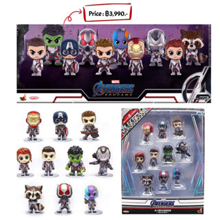 Hot Toys COSBABY Avengers: Endgame Cute Mini Figura de PVC Bobble Head Model Gifts