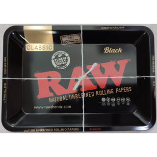 สินค้าพร้อมส่ง🔥ถาดเอนกประสงค์ ถาดโรล ถาดยำ RAW Metal Rolling Tray เล็ก ถาด RAW ขนาด 180*125 มม