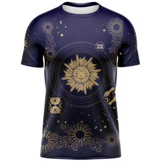 [ THRUNSEP1 ลด60บาท ]  Thairun(ไทยรัน) เสื้อออกกำลังกายสำหรับการวิ่ง Thairun Sun&amp;Moon