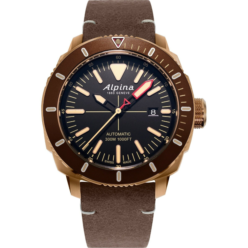 นาฬิกาดำน้ำ Alpina รุ่น Seastrong Diver Automatic ของแท้ ของใหม่ ประกัน 2 ปี ผ่อน 0% ได้สูงสุด 10 เด