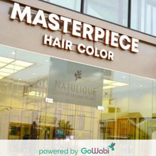 [E-voucher]MASTERPIECE HAIR COLOR-สระ-ซอย+ทรีนเม้นวานิลาบีม (ทุกความยาว)(60 min)