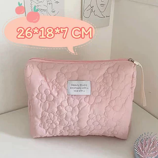 [🇹🇭จัดส่งวันนี้]กระเป๋าเครื่องสําอางค์ สีแคนดี้ กระเป๋าเก็บ
