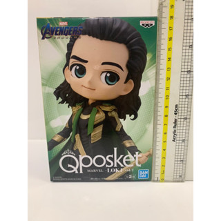 Qposket Marvel Avengers End Game - Loki vol. 2 (A) แท้ มือ 1 กล่องบุบเล็กน้อย