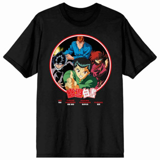 Yu Yu Hakusho - Round Cast T-Shirt เสื้อผ้าคู่รักชายหญิง