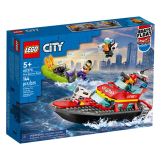 LEGO® City Fire Rescue Boat 60373