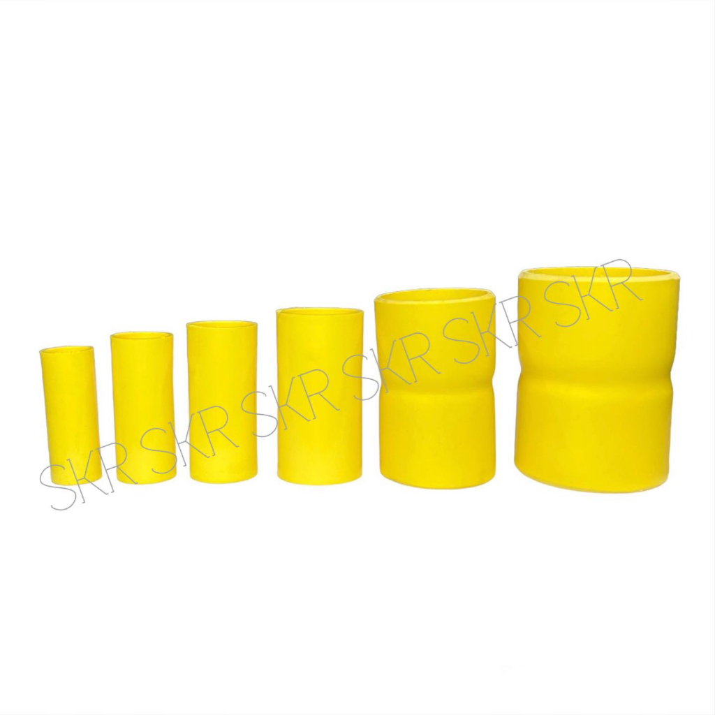 NANO ข้อต่อตรง เหลือง (หุน) 2นิ้ว ( 2