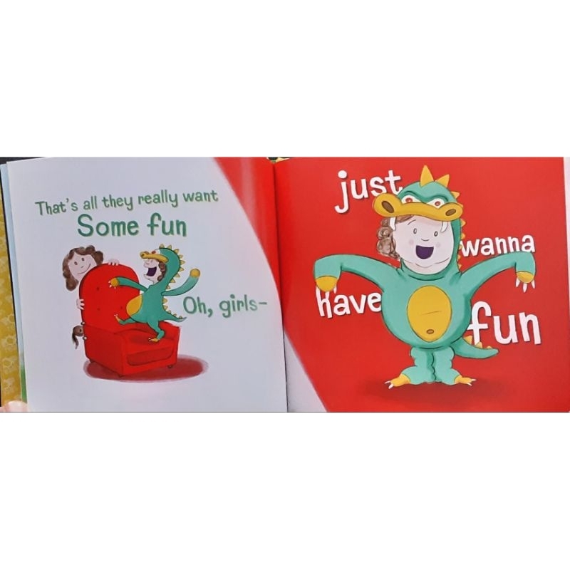 หนังสือนิทานปกแข็ง POP READS SONY SONG STORY BOOK "GIRLS รูปที่ 4