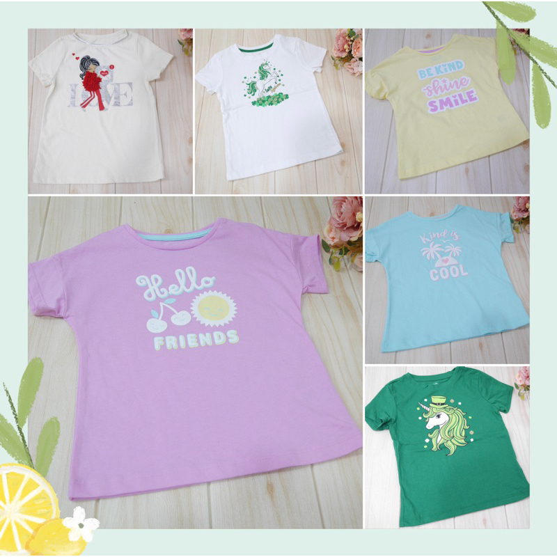 Garanimalsเสื้อยืดเด็กลายน่ารักๆ แบรนด์แท้สินค้าพร้อมส่ง
