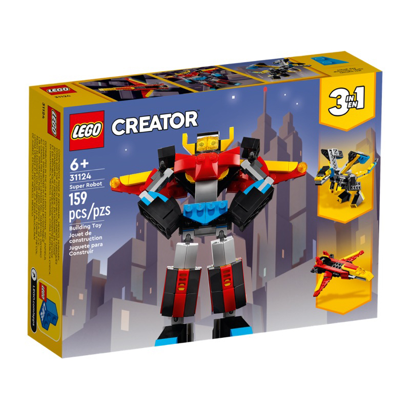 LEGO Creator 31124 Super Robot ของใหม่ ของแท้💯