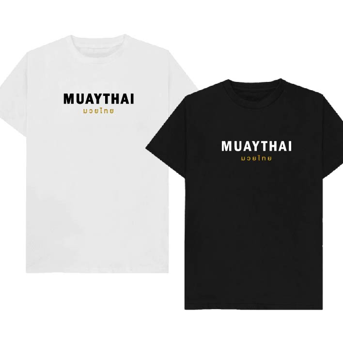 เสื้อยืดลาย มวยไทย “MUAYTHAI” เก็บเงินปลายทาง ตรงปก 100% เสื้อยืดผู้ชาย เสื้อยืดผู้หญิง เสื้อยืด 2023