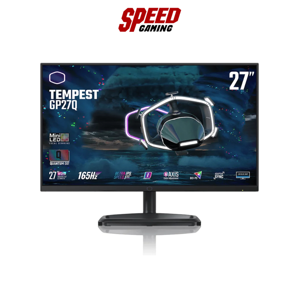 COOLERMASTER GAMING MONITOR FQS-EK 27 ULTRA SPEED IPS 2560 X 1440 2K WQHD 165Hz / By Speed Gaming