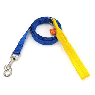 Pet leash สายจูงสุนัข สายจูงแมว สายจูงสัตว์เลี้ยง 1x130 cm สีน้ำเงิน STP210617-15B