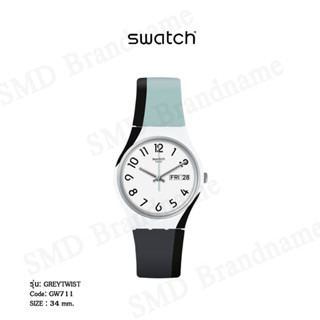 SWATCH นาฬิกาข้อมือ รุ่น GREYTWIST Code: GW711