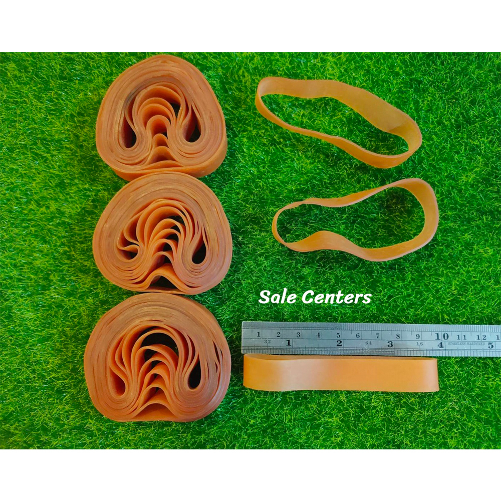 หนังยาง เส้นใหญ่ สำหรับรัดของ ความหนา 1.5 cm. (แพ็ค 50-100 กรัม) rubber band เหนียว ทนทาน
