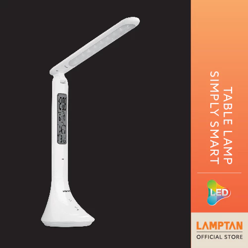 LAMPTAN โคมไฟตั้งโต๊ะ LED Table Lamp Simply Smart 4w มาพร้อมหน้าจอ Digital