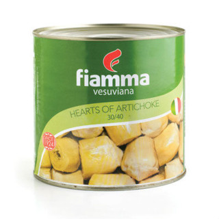 ไฟมมา แกนกลางดอกอาร์ติโชคในน้ำปรุงรส ขนาด 400 กรัม - Artichoke Hearts 400g Fiamma brand