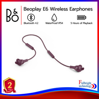 B&amp;O Beoplay E6 Wireless Earphones หูฟังออกกำลังกายไร้สายระดับพรีเมียม รับประกันศูนย์ไทย 2 ปี