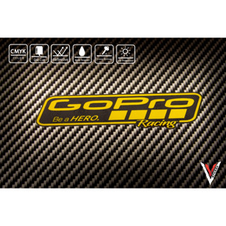 สติ๊กเกอร์ติดรถ Sticker GoPro racing 222