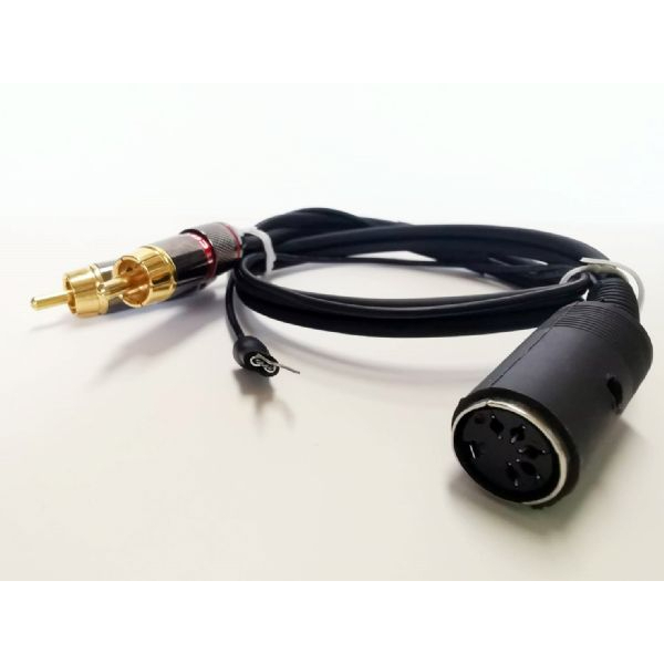 สายสัญญาณ RCA to 5 Pin Din ตัวเมีย (New)