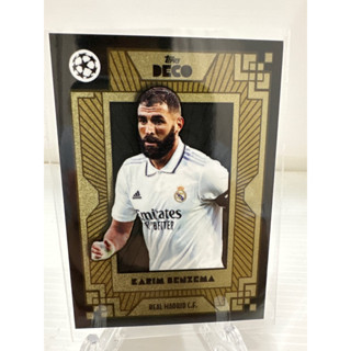 2022-23 Topps Deco UEFA Soccer Cards Real Madrid