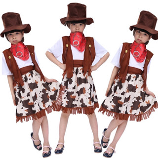 CowGIRL Kid set &amp; Cowboy Kid set #ชุดแฟนซี #ชุดคอสเพลย์ #ชุดคาวบอยเด็ก #ชุดคาวเกิลเด็ก