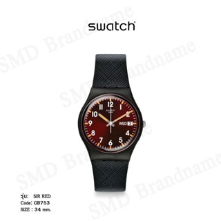 SWATCH นาฬิกาข้อมือ รุ่น SIR RED Code: GB753